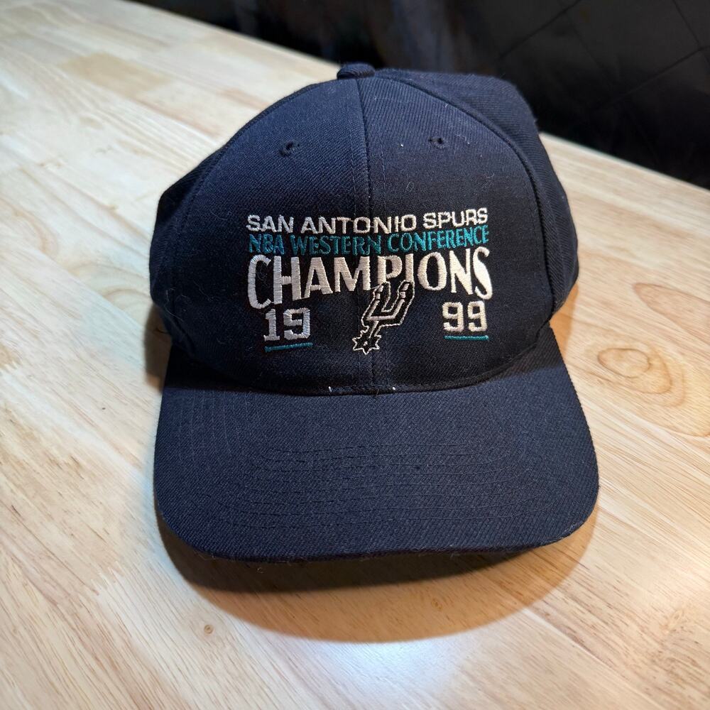 San Antonio Spurs 1999 Conference Champions 90s Vintage Sports Specialties Hat